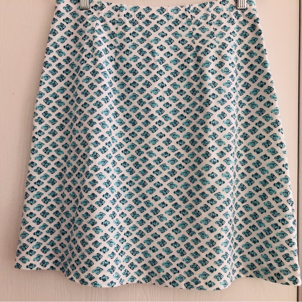 🎉Host Pick🎉EUC J.Jill fish print skirt - Picture 2 of 4
